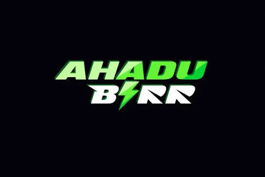AhaduBirr logo mark shown on a dark plate